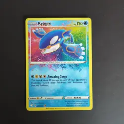 Kyogre 021/072 Shining Fates Amazing Rare Holo Pokemon Card NM - Image 1
