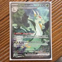 Pokemon Cards Serperior ex 164/086 Black Bolt Special Illustration Rare - Image 1