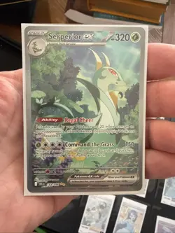 Pokemon Cards Serperior ex 164/086 Black Bolt Special Illustration Rare - Image 2