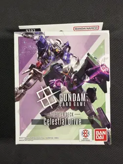 Gundam Card Game Sealed Celestial Drive Starter Deck Bandai Ultra Rare ST07 - Image 1