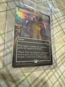 THANOS Magic the Gathering PSA Magazine Promo Swords to Plowshares Marvel MTG - Image 3