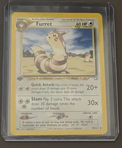 Furret 1st Edition 35/111 - Neo Genesis Pokemon - Image 2