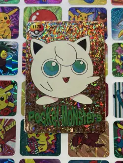 Pokemon Holo Vintage Pocket Monsters Vending Prism Sticker Nintendo collections - Image 1