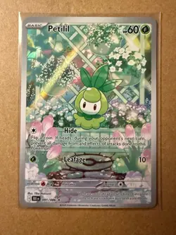 Pokemon TCG Petilil 091/086 Black Bolt & Deerling 091/086 White Flare IR - Image 1