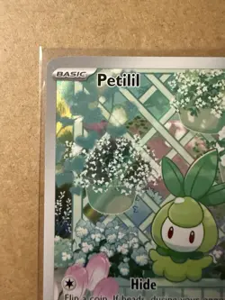 Pokemon TCG Petilil 091/086 Black Bolt & Deerling 091/086 White Flare IR - Image 2