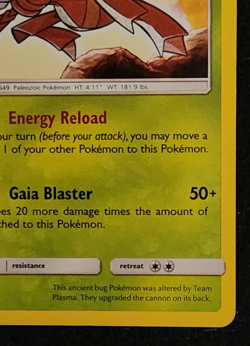 2017 Pokemon Shining Legends Shining Genesect #9/73 EX-NM - Image 4