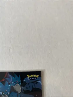 Topps Blue Pokemon Mewtwo Strikes Back Movie The Tears of Pokemon #37 Holo NM/LP - Image 3