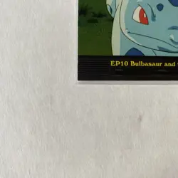 Pokemon Tv Animation Series 2 Ep10 Bulbasaur and the Hidden Village Holo NM/LP - Image 5