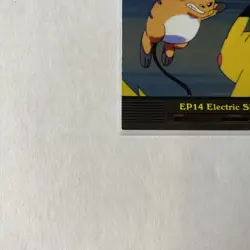 2000 Topps Pokemon Tv Animation Edition Ep14 Electric Shock Showdown Holo NM/LP - Image 5