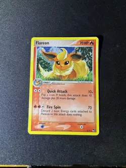 Flareon 2/17 POP Series 3 Holo Rare Moderately 2006 Pokemon TCG - Image 1