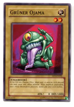 Yu-Gi-Oh! Gruner Ojama Common DP2-DE002 - Image 1