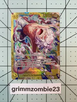 One Piece TCG GOLD SEC Monkey D Luffy Adventure On Kami’s Island EB04-061 OP15 - Image 1
