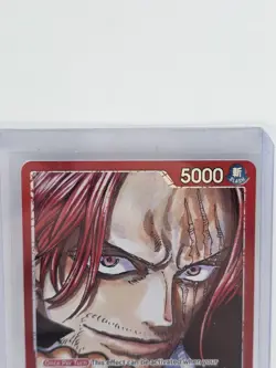 ONE PIECE SHANKS OP09-001 LEADER ALT ART EMPERORS IN THE NEW WORLD ENGLISH - Image 3