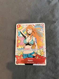 One Piece - Nami ST01-007 TR - Treasure Rare OP06 Wings of the Captain English - Image 1