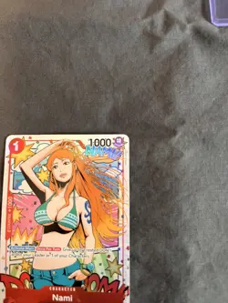 One Piece - Nami ST01-007 TR - Treasure Rare OP06 Wings of the Captain English - Image 2
