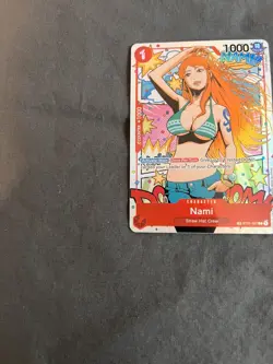 One Piece - Nami ST01-007 TR - Treasure Rare OP06 Wings of the Captain English - Image 3