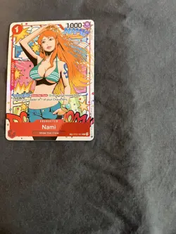One Piece - Nami ST01-007 TR - Treasure Rare OP06 Wings of the Captain English - Image 5
