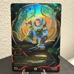 Disney LORCANA TCG Buzz Lightyear Jungle Ranger ICONIC 241/204 Wilds Unknown - Image 3