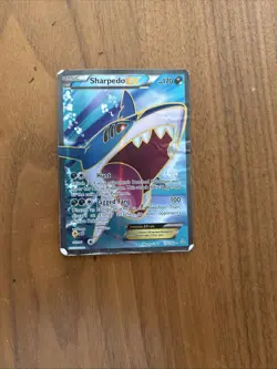 Pokemon TCG Sharpedo-EX Primal Clash Holo Full Art Ultra Rare Card 152/160 - Image 1