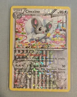 Cinccino RC19/RC25 Legendary Treasures: Radiant Collection Holo NM/LP Card - Image 1