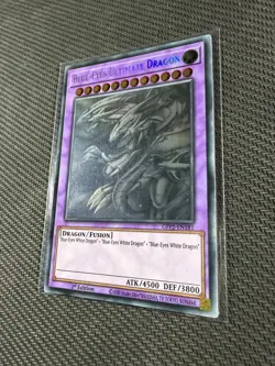 Yu-Gi-Oh Card Blue-Eyes Ultimate Dragon Ghost Rare 1st Edition GFP2-EN181 2020 - Image 2