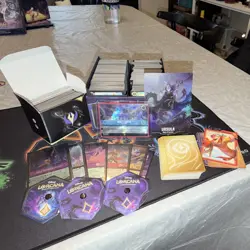 Disney Lorcana TCG Mixed Card Lot Ariel's Grotto, Stitch, Ursula, Accessories - Image 1