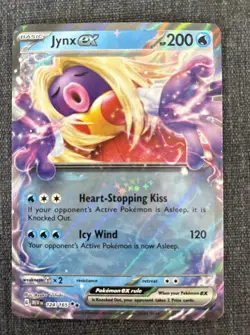 Holo Jynx ex - 124/165 Double Rare Scarlet & Violet 151 Pokemon TCG - Image 1