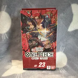 Bandai One Piece Card Game Starter Deck ST-23 Red Shanks English 50 Cards - Image 1