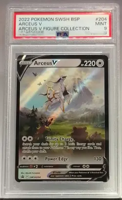 2022 Pokemon Black Star Promos - Arceus V - SWSH 204 - PSA 9 Grading Englisch - Image 1