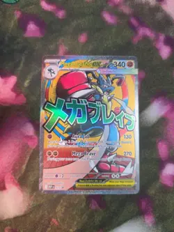Mega Lucario Ex Promo Card Pokemon Ascended Heroes Poster Collection - Image 1