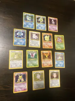 Pokemon WOTC Vintage 14 Holo Card Lot - Image 1