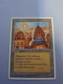 MTG: City of Brass (LP): Chronicles (S) - Image 1
