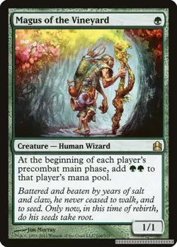 Magus of the Vineyard [CMD - 166] - LP TCG MTG - Image 1