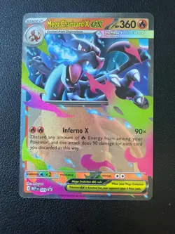 Mega Charizard X ex MEP029 & Mega charizard Y ex MEP030 - Pokemon Card Bundle - Image 2
