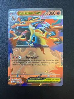 Mega Charizard X ex MEP029 & Mega charizard Y ex MEP030 - Pokemon Card Bundle - Image 4