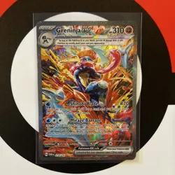 Pokemon Greninja ex 214/167 Special Illustration Rare Full Art Holo 310 HP Card - Image 5