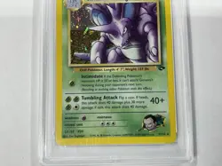2000 POKEMON GYM CHALLENGE HOLO #7 GIOVANNI'S NIDOKING PSA 9 - Image 2