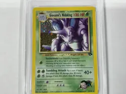 2000 POKEMON GYM CHALLENGE HOLO #7 GIOVANNI'S NIDOKING PSA 9 - Image 3