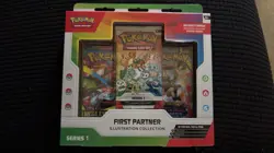 Pokemon TCG First Partner Illustration Collection 30th Anniversary Box Sealed - Image 1