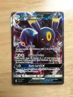 Umbreon GX 80/149 SM Base Set Ultra Rare Holo Near Mint - Image 1