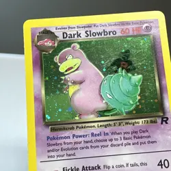 Pokemon Dark Slowbro 12/82 Holo Rare Team Rocket NM/LP - Image 5