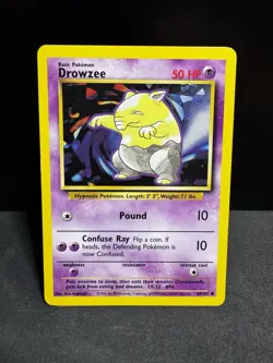 Pokemon TCG | Drowzee - 49/102 | Base Set Regular | NM - Image 1