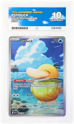 Pokemon TCG - Psyduck 226/217 Ace 10 - Ascended Heroes PERFECT SUB-CATEGORIES - Image 1