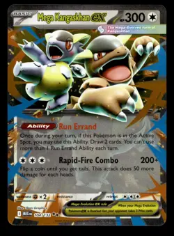 Mega Kangaskhan ex 104/132 Mega Evolution Pokemon NM - Image 1