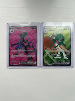 Salazzle EX And Decidueye EX Full Art Perfect Order | 100/88 101/88 | Pokemon - Image 1