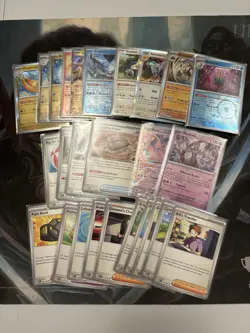 Pokemon 151 Complete BASE Set 1-165 Holo/RH/Base/EX + Custom MEW Binder - Image 5