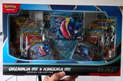 Pokemon Greninja and Kingdra EX Special Collection - Minor Box Damage - Image 1