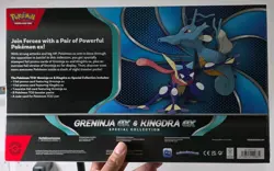 Pokemon Greninja and Kingdra EX Special Collection - Minor Box Damage - Image 5