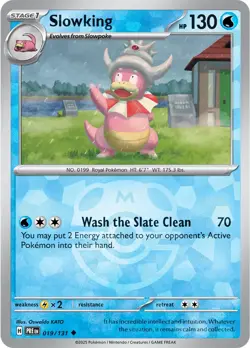 Slowking 019/131 [Master Ball] Reverse - Prismatic Evolutions Pokemon - Image 1