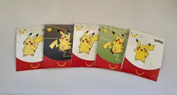 McDonald's Pokemon 25th Anniversary 5 Sealed Packs 2021 - Image 2